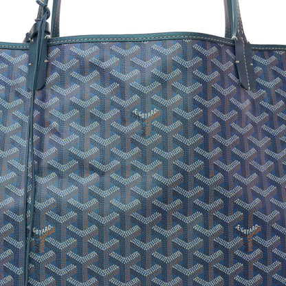 Goyard Iridescent Goyardine Saint Louis GM Pearly Blue 9 of 11