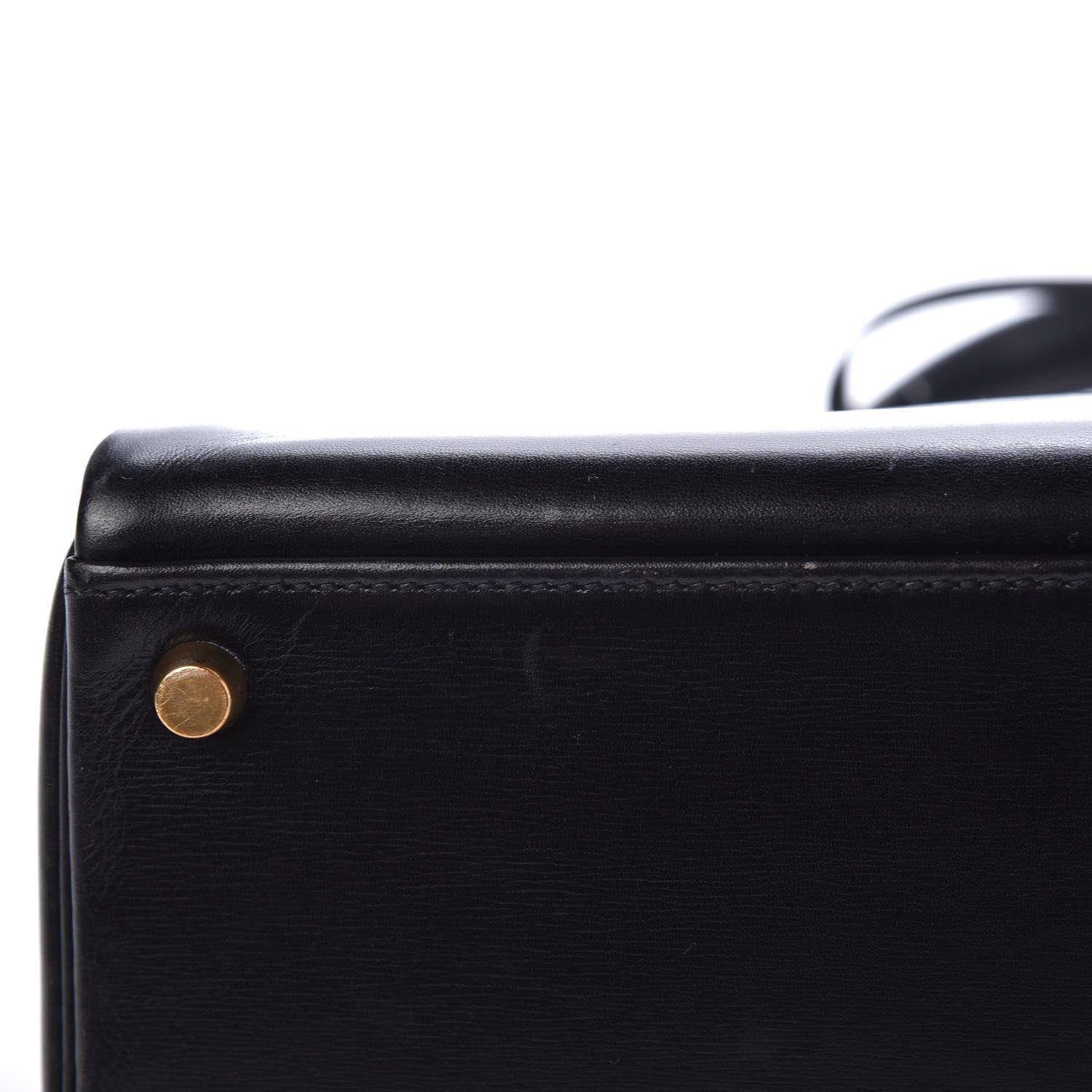 Hermes Box Kelly Retourne 32 Black 9 of 11