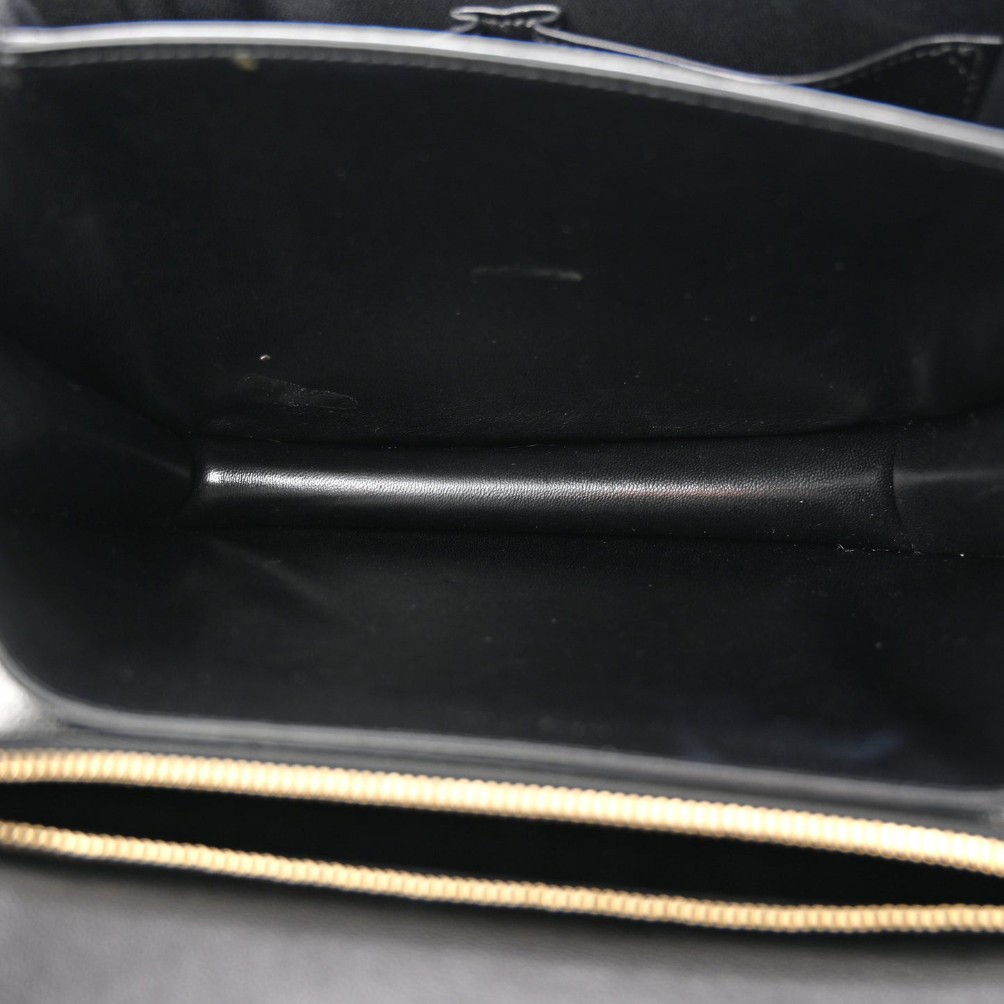 Goatskin Medium Classic Box Flap Bag Black