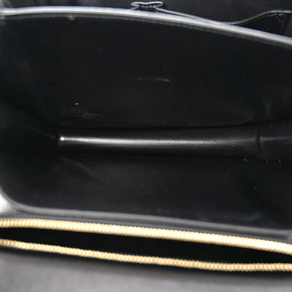Celine Goatskin Medium Classic Box Flap Bag Black 5 of 12