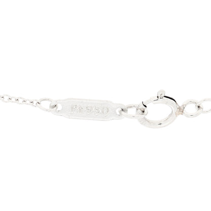 Tiffany Platinum Diamond Victoria Bow Necklace 4 of 5