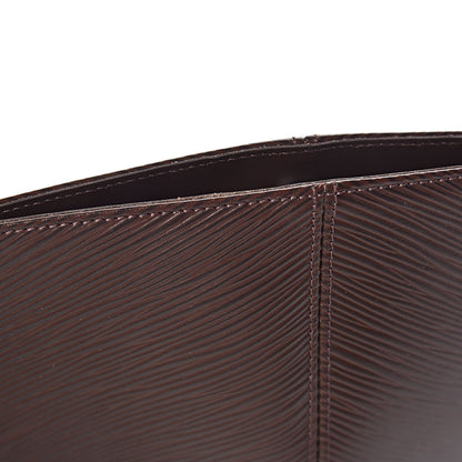Louis Vuitton Epi Demi Lune Pochette Moka 9 of 10