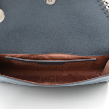 Stella McCartney Shaggy Deer Mini Falabella Shoulder Bag Duck Blue 6 of 9