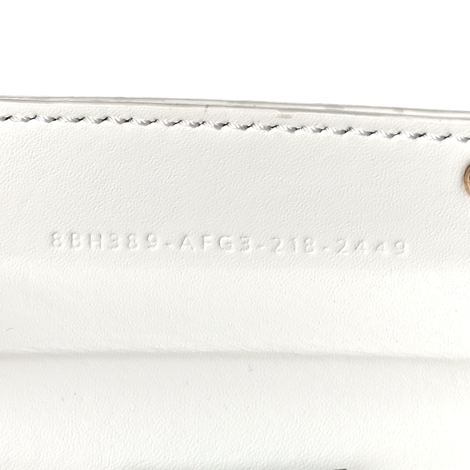 Fendi Recycled Plastic Vitello Liberty Matte Medium Fendi Basket White Ice 7 of 11