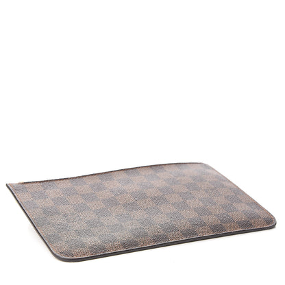 Louis Vuitton Damier Ebene Neverfull MM GM Pochette Rose Ballerine 4 of 7