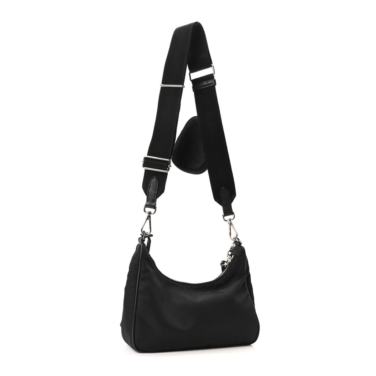 Nylon Re-Edition 2005 Shoulder Bag Black