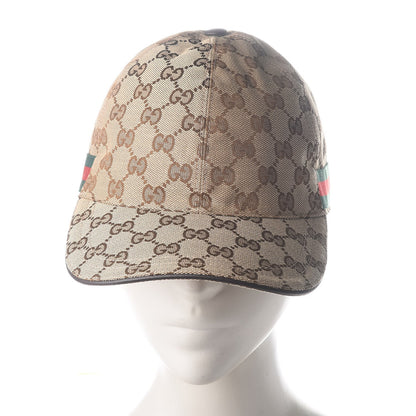Gucci Monogram Web Baseball Hat S Beige Cocoa 2 of 8