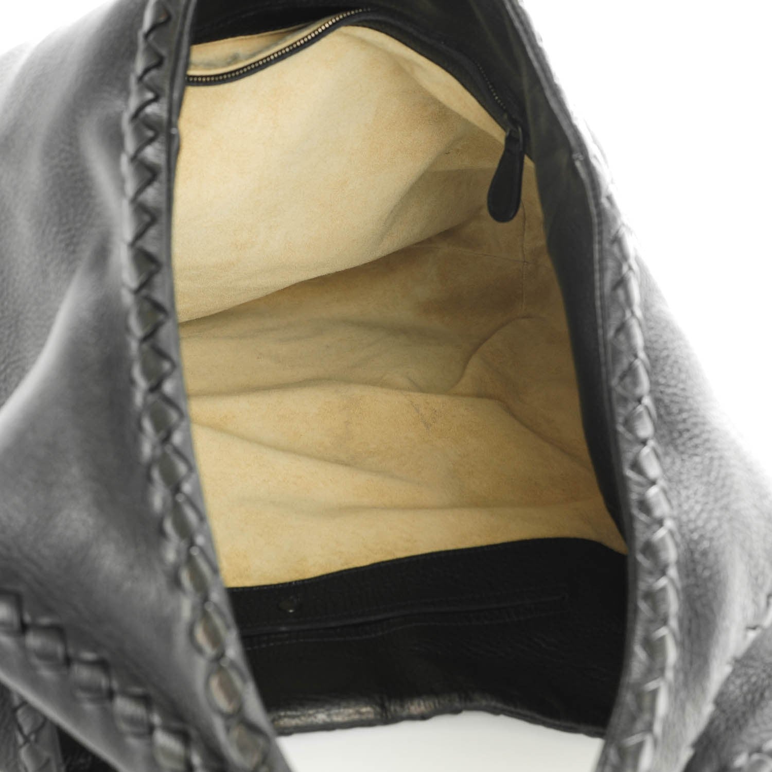 Bottega Veneta Cervo Deerskin Large Hobo Nero Black 5 of 8