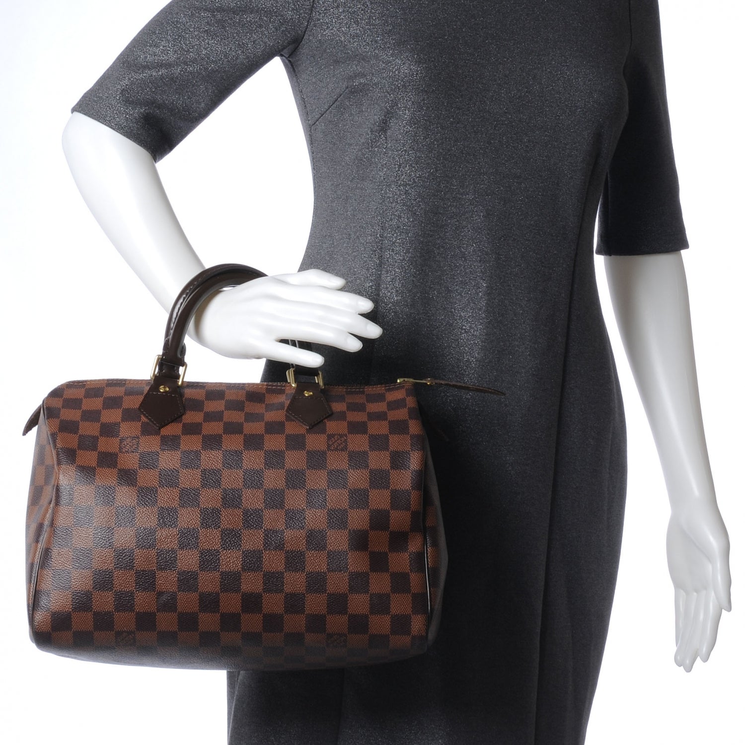 Louis Vuitton Damier Ebene Speedy 30 2 of 7
