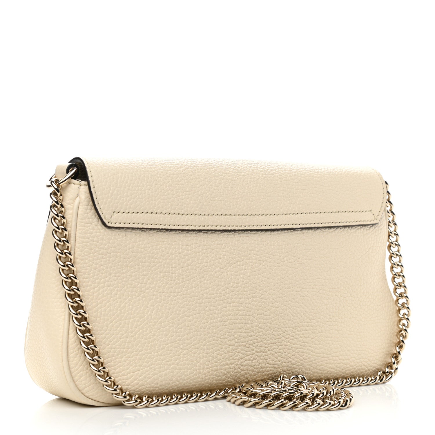 Gucci Cellarius Calfskin Medium Soho Flap Crossbody Ivoire 3 of 10