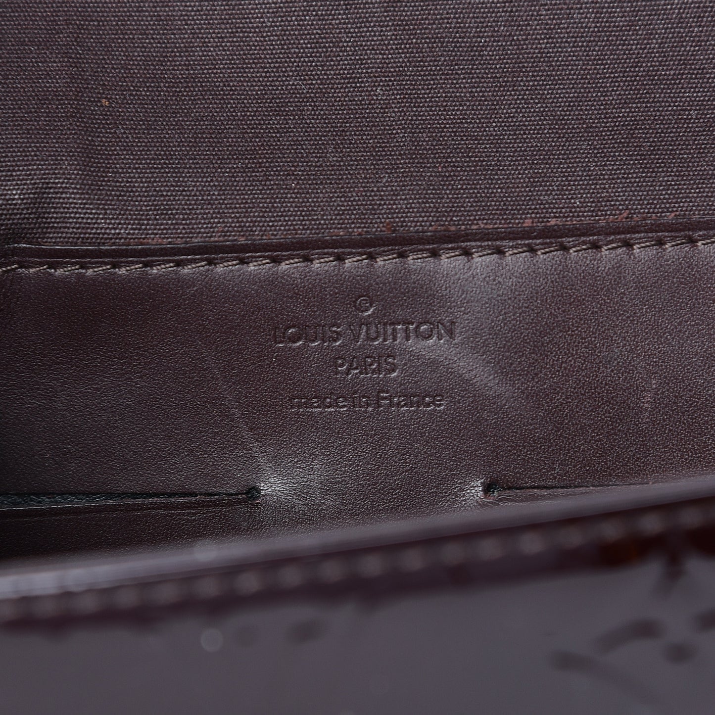Vernis Ana Clutch Amarante