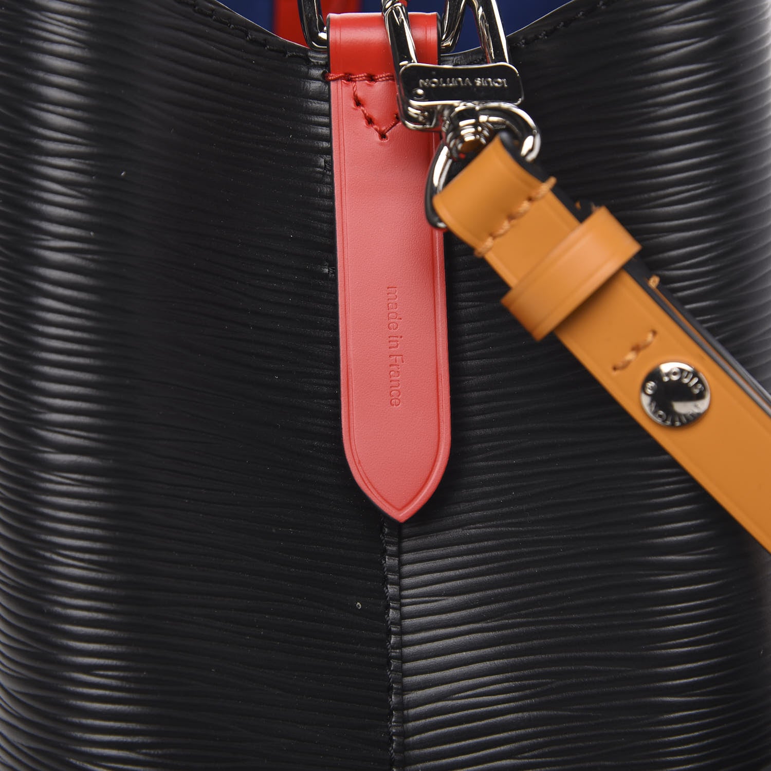 Louis Vuitton Epi Neonoe BB Black Safran 7 of 9
