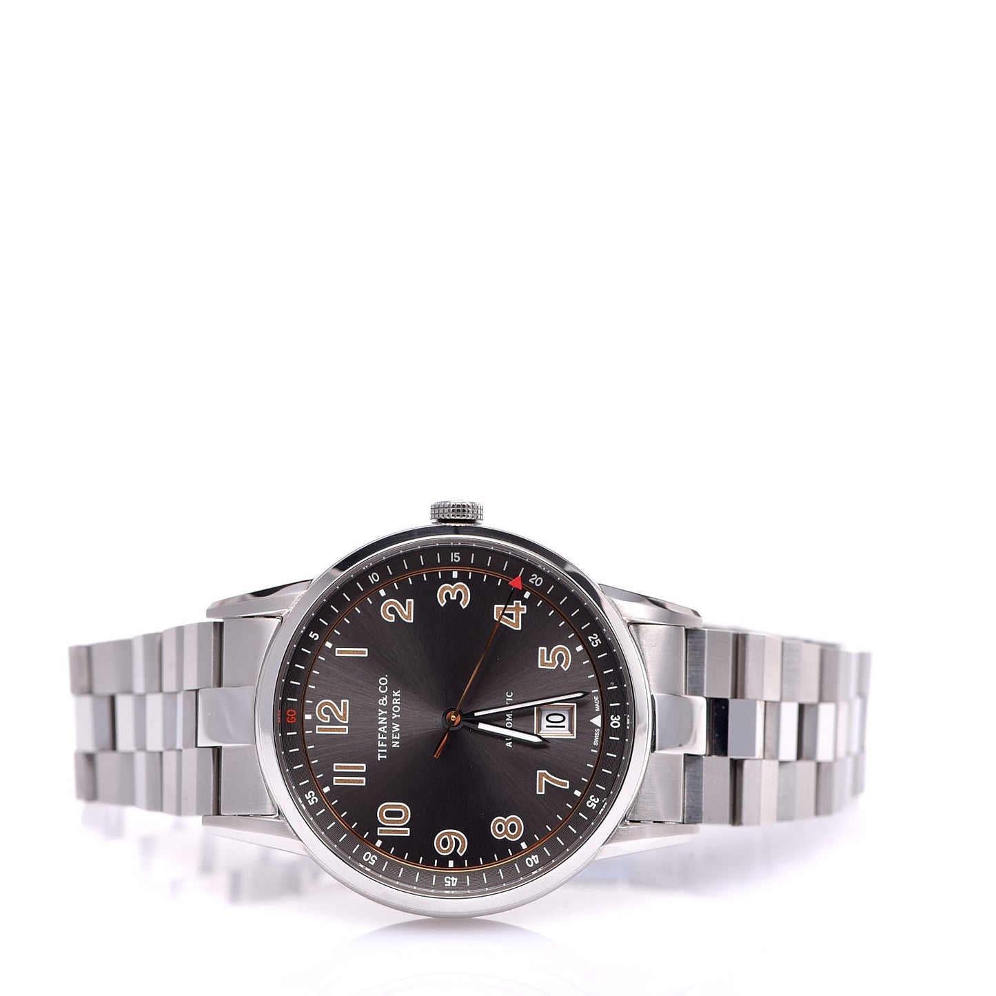 Stainless Steel 40mm CT60 3-Hand Automatic Watch Grey