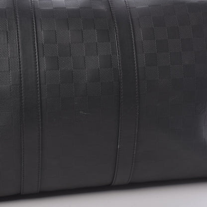 Louis Vuitton Damier Infini Keepall Bandouliere 55 Onyx 19 of 19