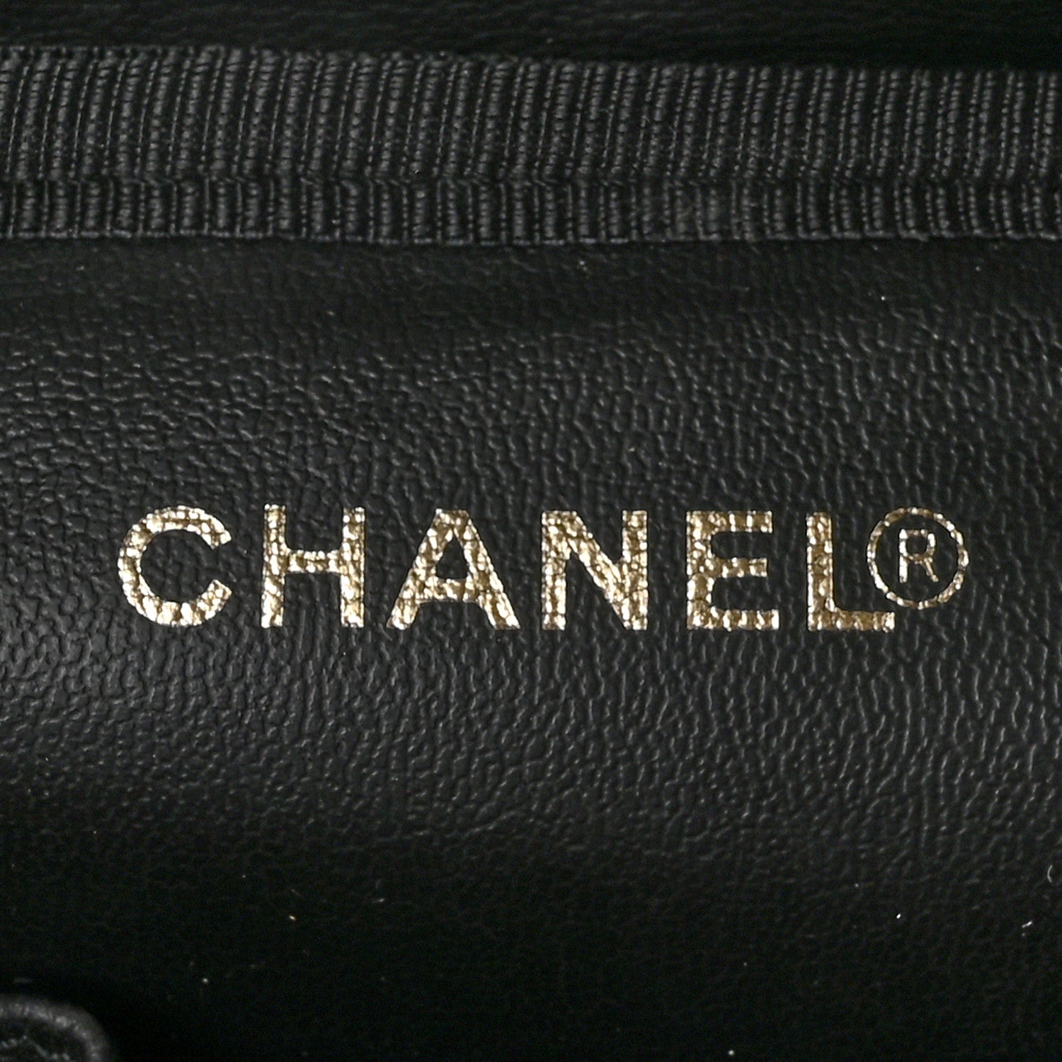 Chanel Caviar Vanity Cosmetic Case Black 6 of 8