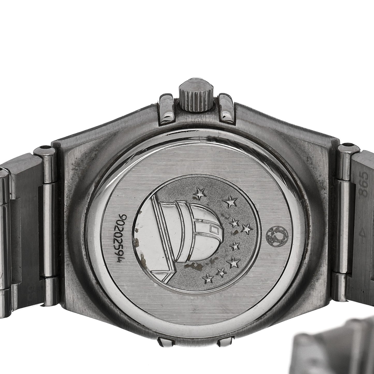 Stainless Steel 22mm Constellation Quartz Watch White 1562.30