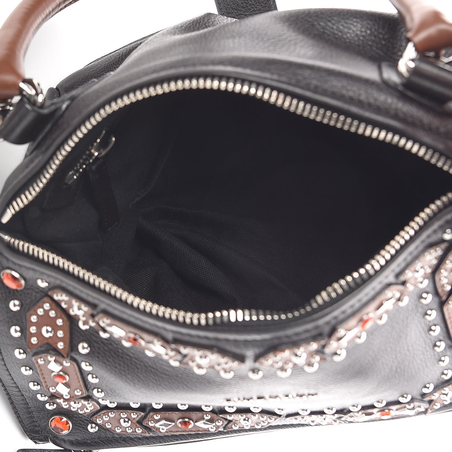 Givenchy Calfskin Small Studded Pandora Black Brown 5 of 10