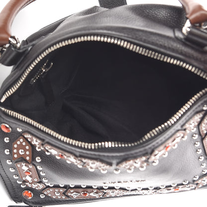 Givenchy Calfskin Small Studded Pandora Black Brown 5 of 10