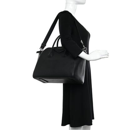 Givenchy Sugar Goatskin Medium Antigona Black 2 of 11