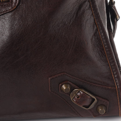Balenciaga Chevre Classic Hardware City Chocolate 13 of 15
