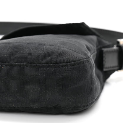 Fendi Nylon Zucca Baguette Black 9 of 9