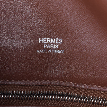 Hermes Veau Swift 28 Sac Berline Marron D'Inde 8 of 9
