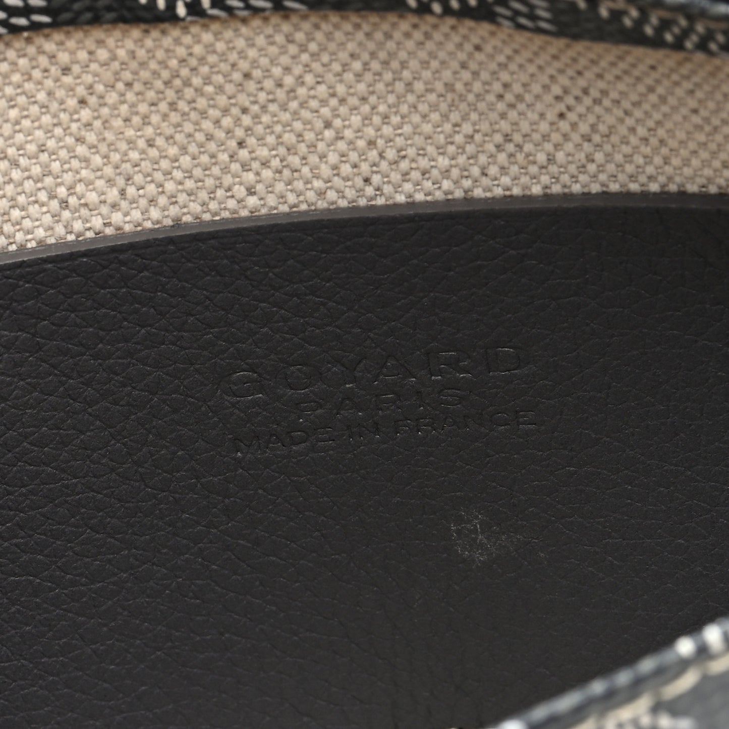 Goyardine Plumet Wallet Clutch Grey