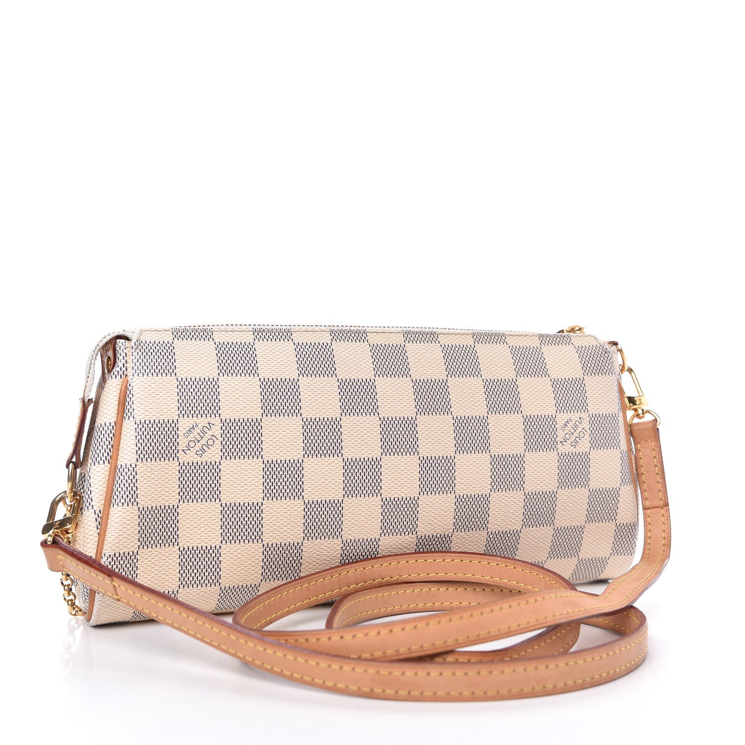Louis Vuitton Damier Azur Eva Clutch 3 of 10