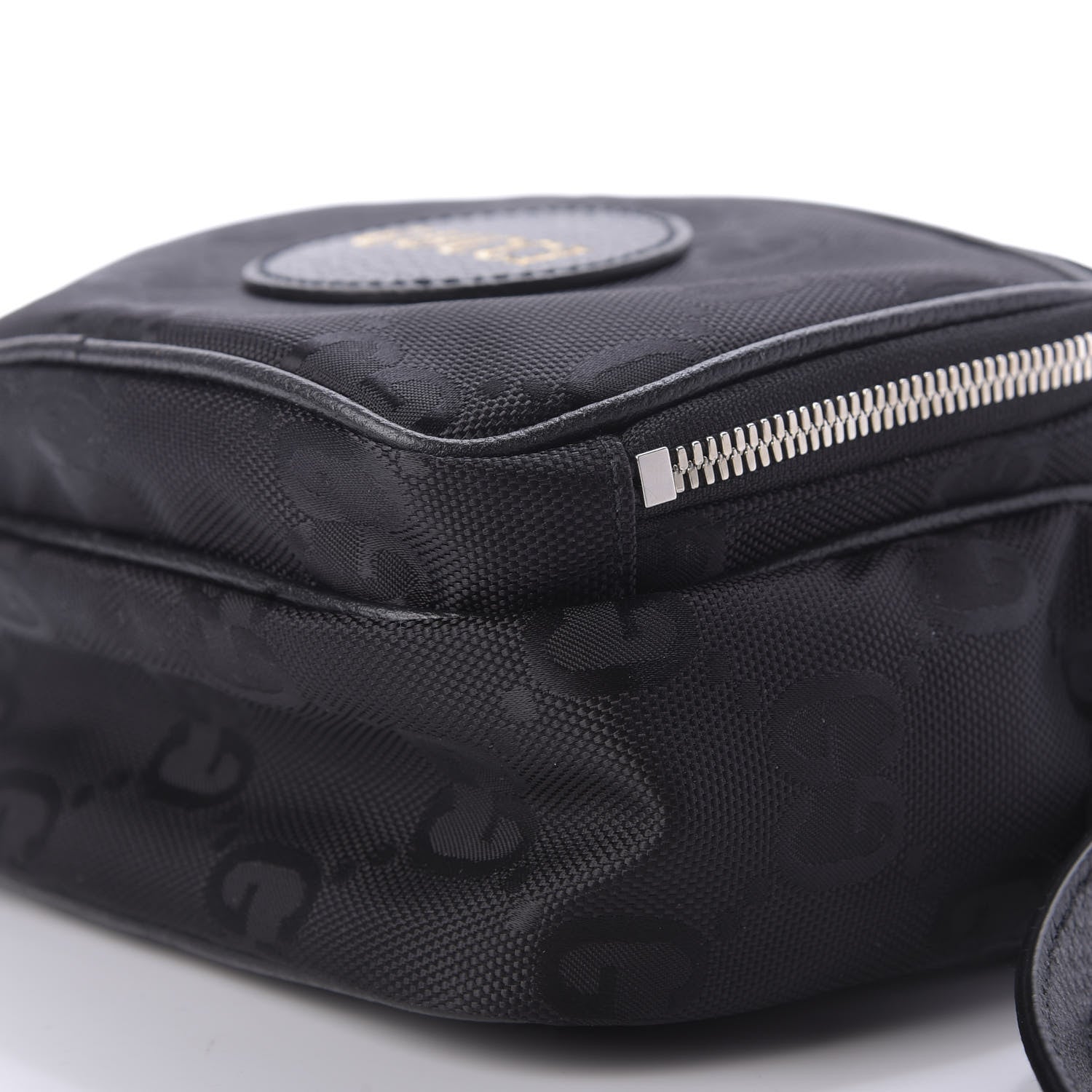Gucci Econyl Nylon Monogram Off The Grid Shoulder Bag Black 7 of 10