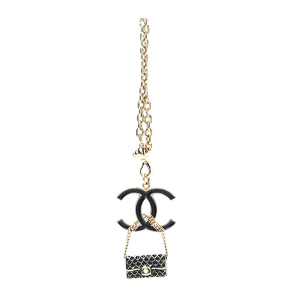 Chanel Quilted Flap CC Keychain 1 of 3