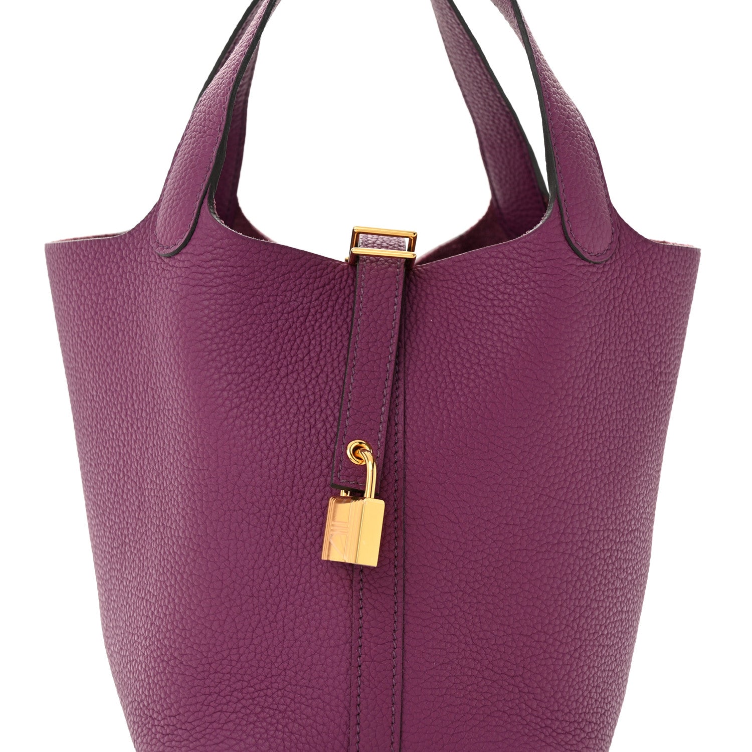 Hermes Taurillon Maurice Picotin Lock 18 PM Anemone 8 of 11