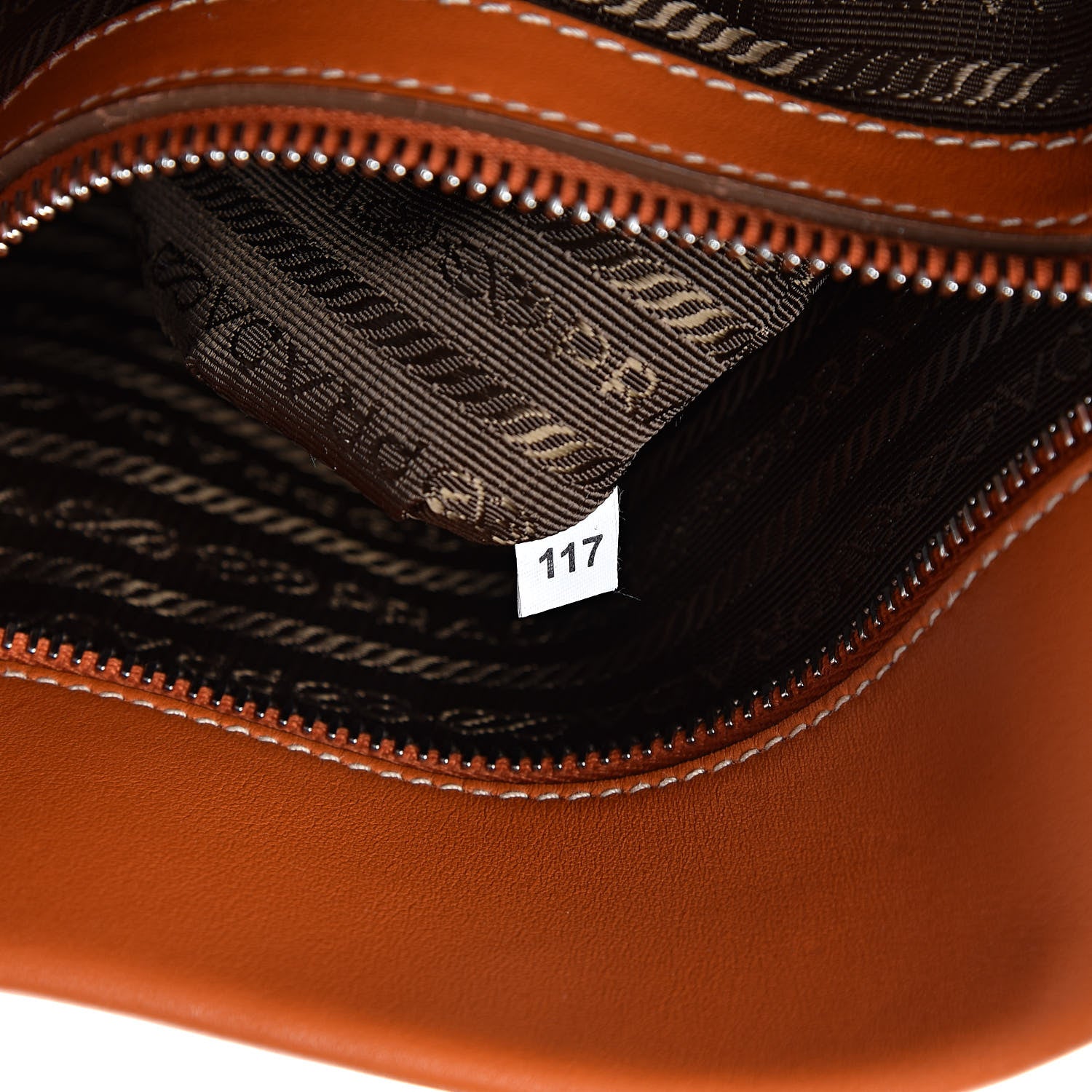 Prada City Calf Sport Tote Papaya 8 of 11