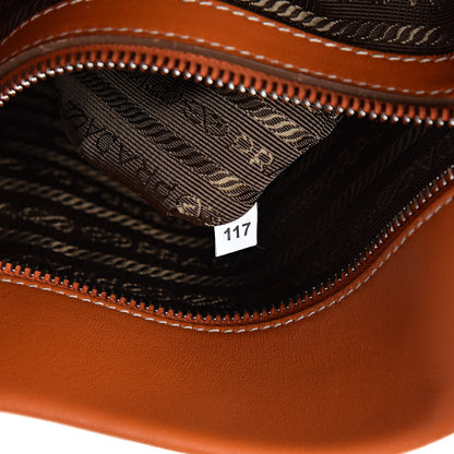 Prada City Calf Sport Tote Papaya 8 of 11