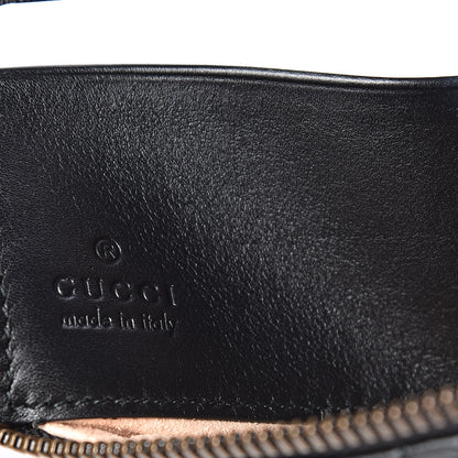 Gucci Calfskin Matelasse Mini Pearly GG Marmont Chain Bag Black 6 of 9