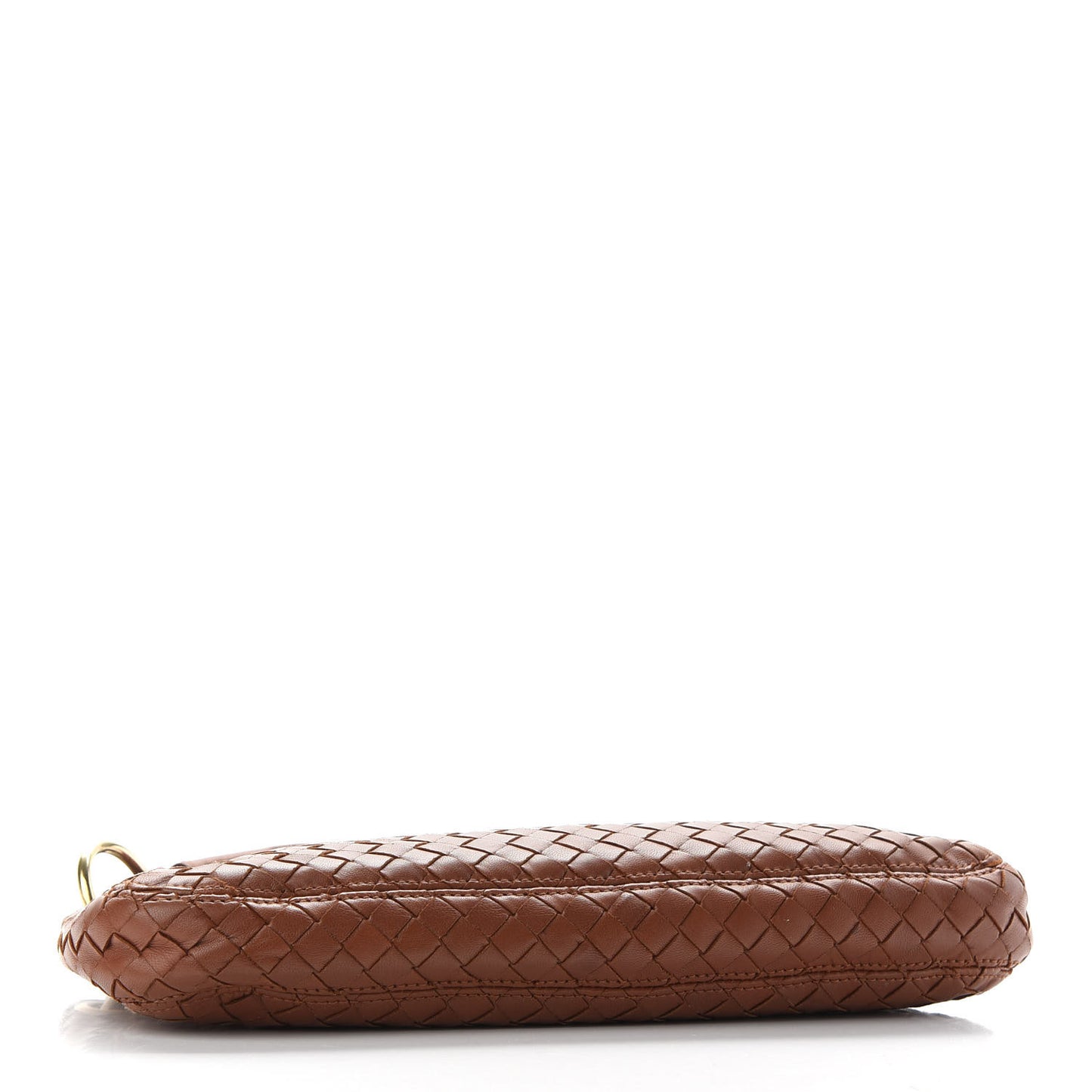 Nappa Intrecciato Small Shoulder Bag Light Brown
