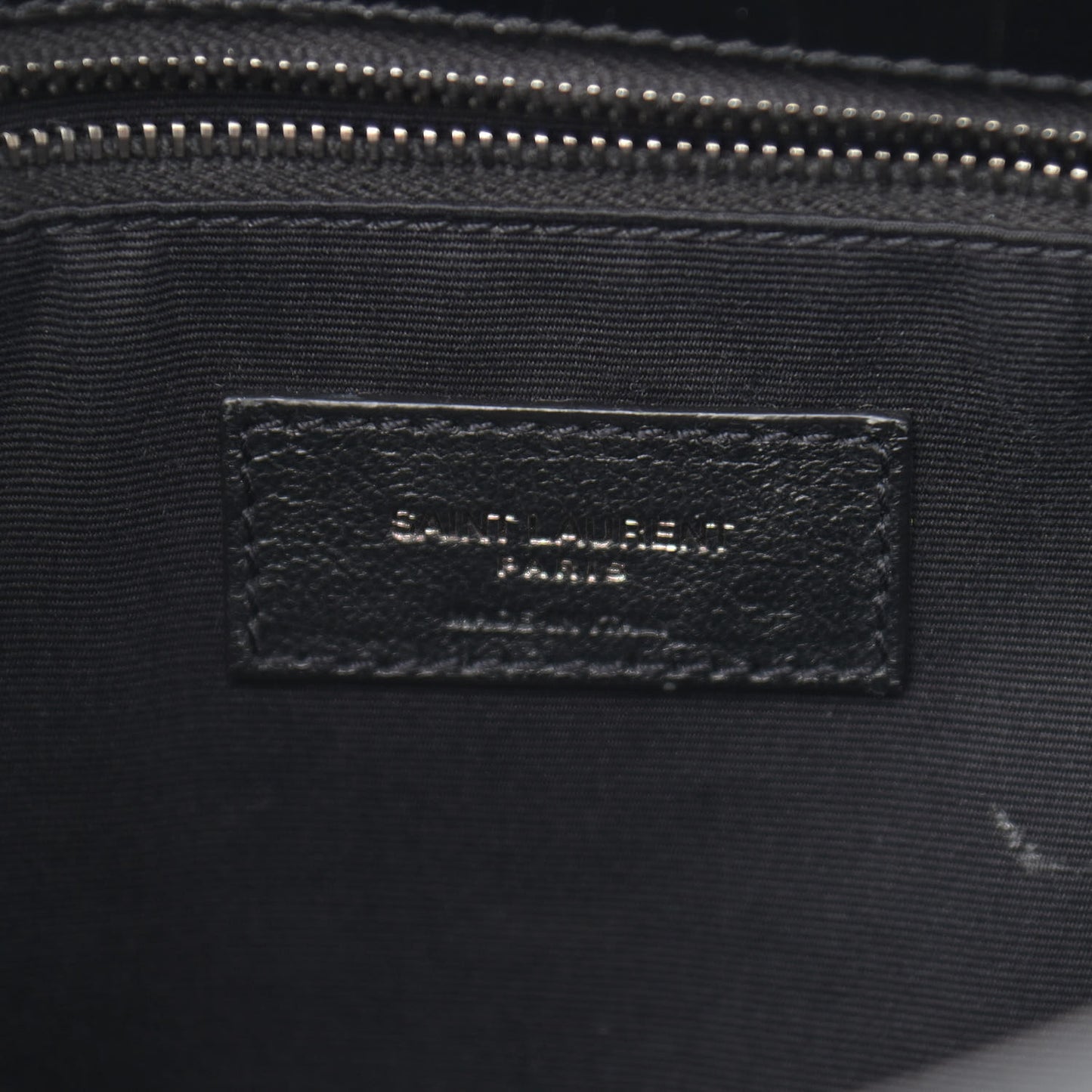 Calfskin Matelasse Monogram Studded Medium Niki Chain Satchel Black