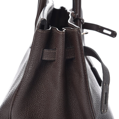 Hermes Togo Birkin 35 Chocolate 11 of 48