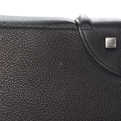 Celine Drummed Calfskin Mini Luggage Black 10 of 14