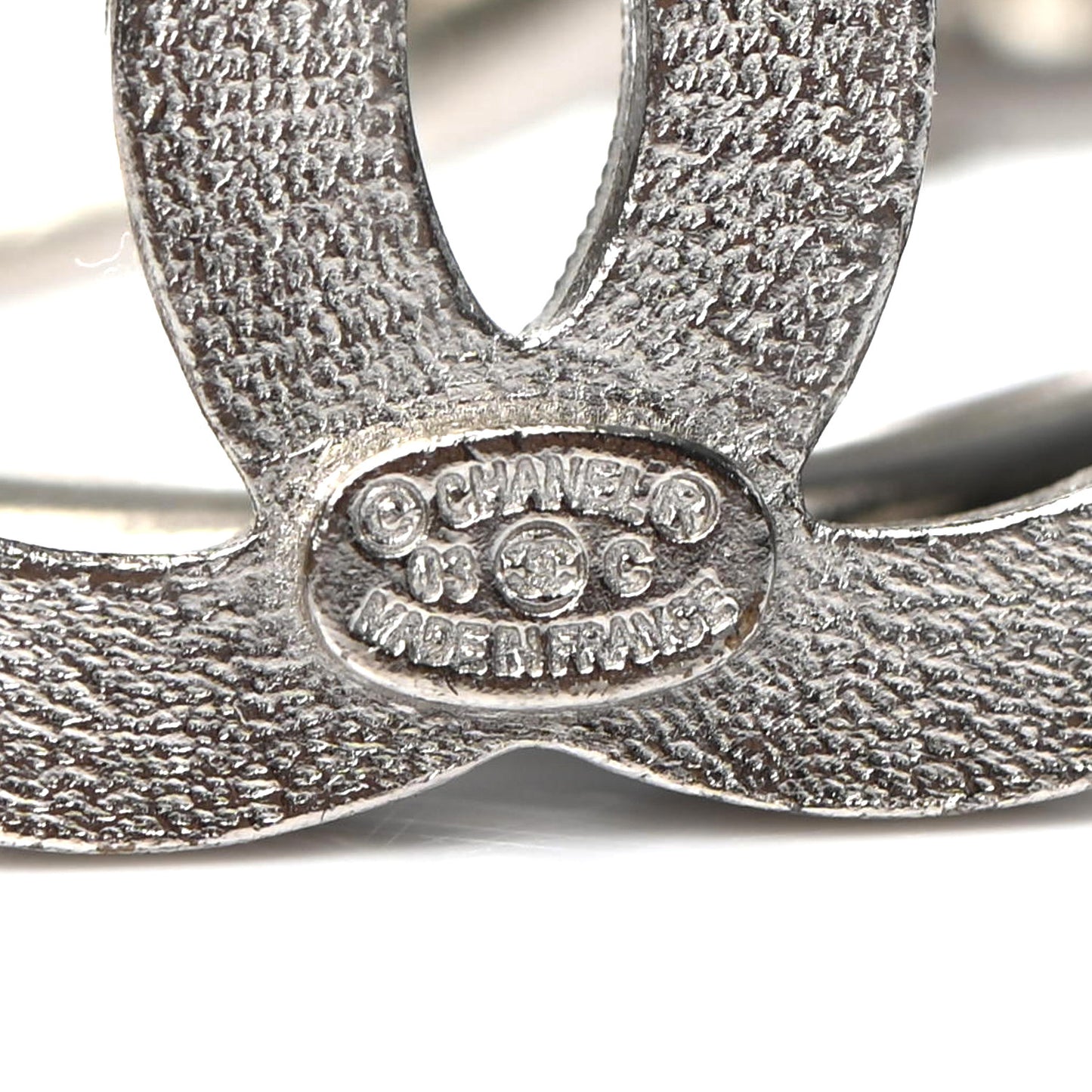 Lambskin Satin Chain CC Belt
