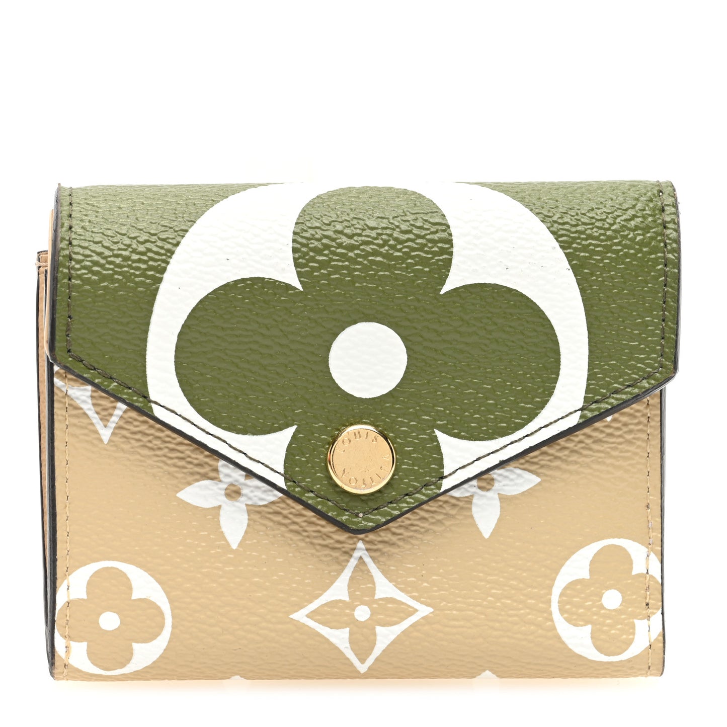 Monogram Giant Zoe Wallet Kaki
