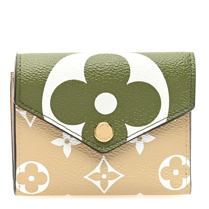 Louis Vuitton Monogram Giant Zoe Wallet Kaki 1 of 6