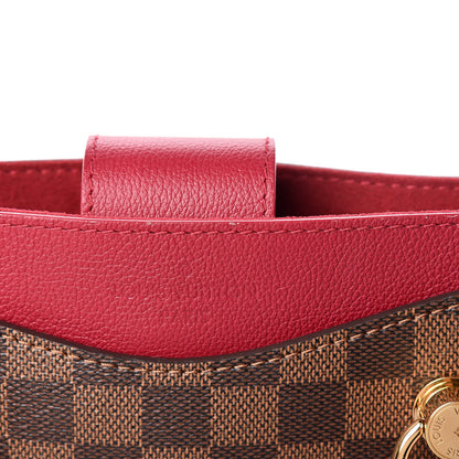 Louis Vuitton Damier Ebene LV Riverside Lie De Vin 9 of 13