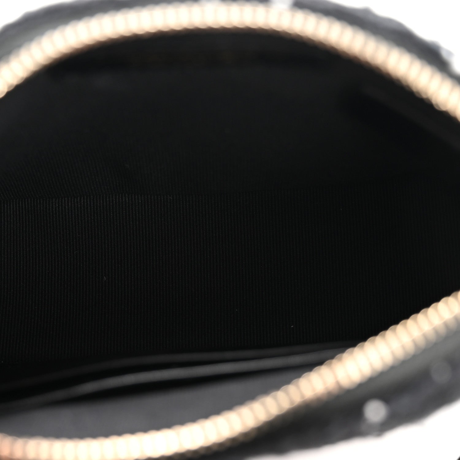 Chanel Tweed Quilted Mini Clutch With Chain Black White 12 of 31