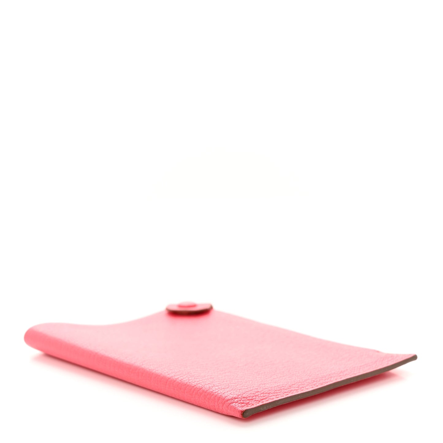 Chevre Mysore Tarmac PM Passport Holder Rose Lipstick