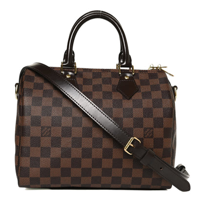 Louis Vuitton Damier Ebene Speedy Bandouliere 25 1 of 10