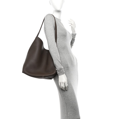 The Row Grained Calfskin Large N/S Park Tote French Grey 2 of 9