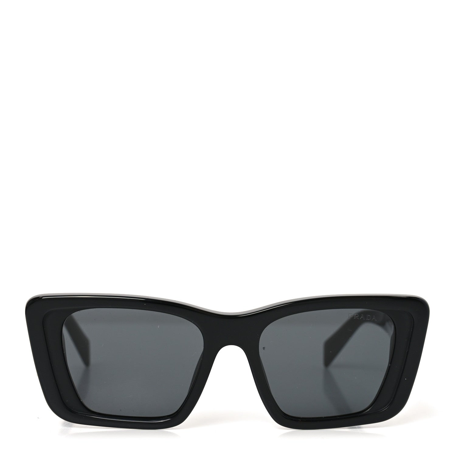 Prada Acetate Symbole Sunglasses SPR 08Y Black 2 of 7