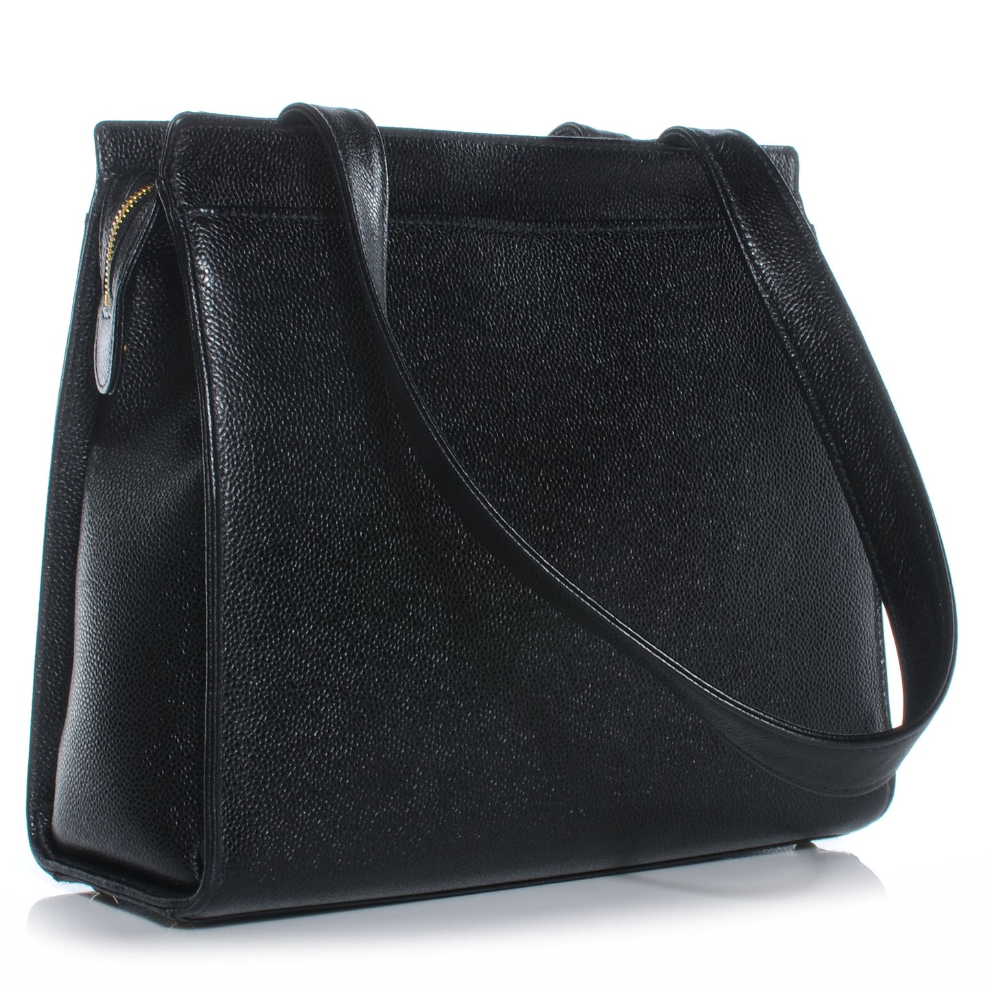 Caviar Shoulder Bag Black