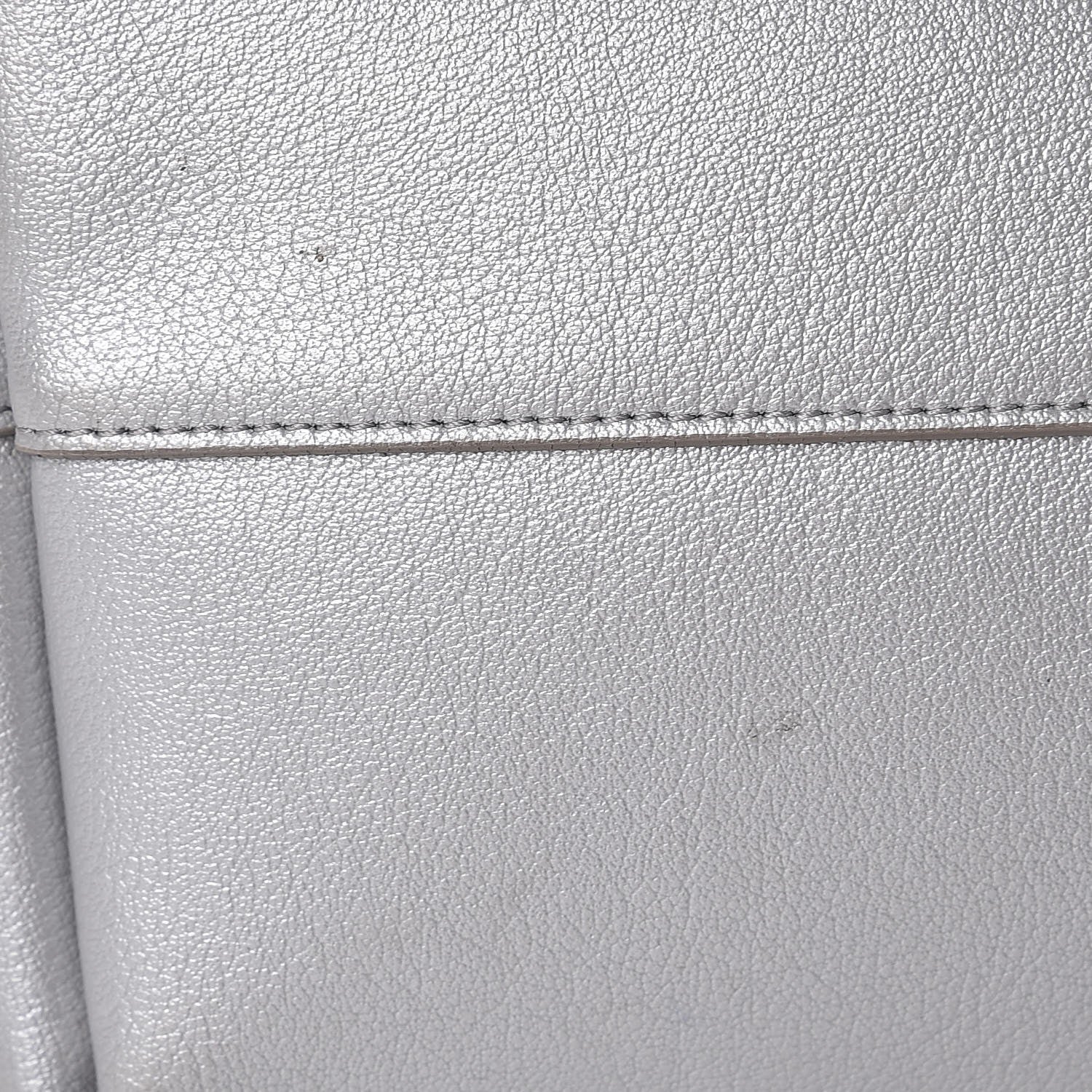 Saint Laurent Metallic Calfskin Large Shopping Tote 12 of 21
