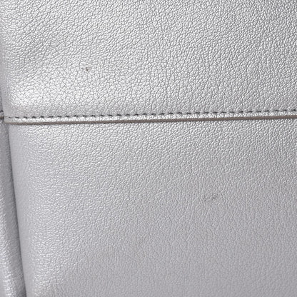 Saint Laurent Metallic Calfskin Large Shopping Tote 12 of 21